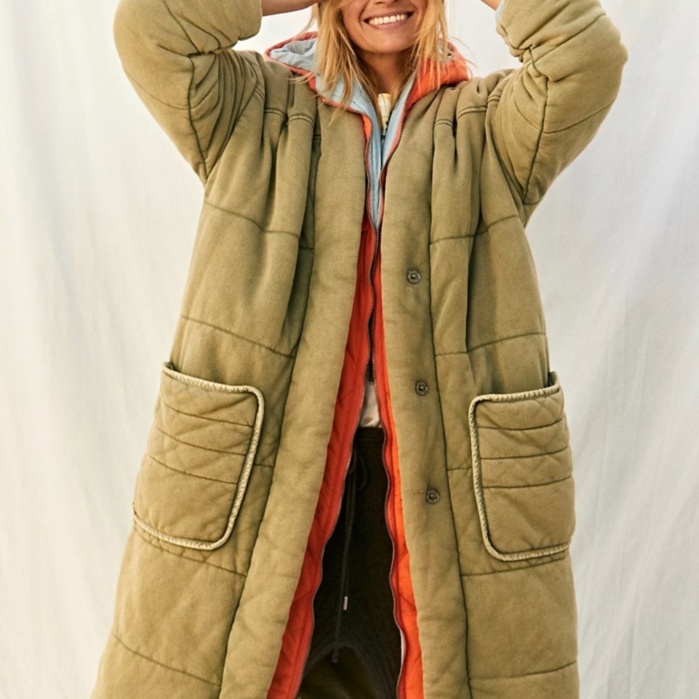 Free People Dolman Duvet Coat
